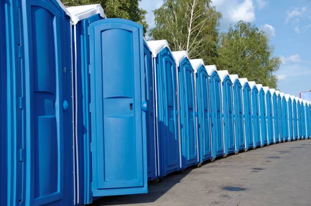 Porta potty delivery and setup in Central, SC